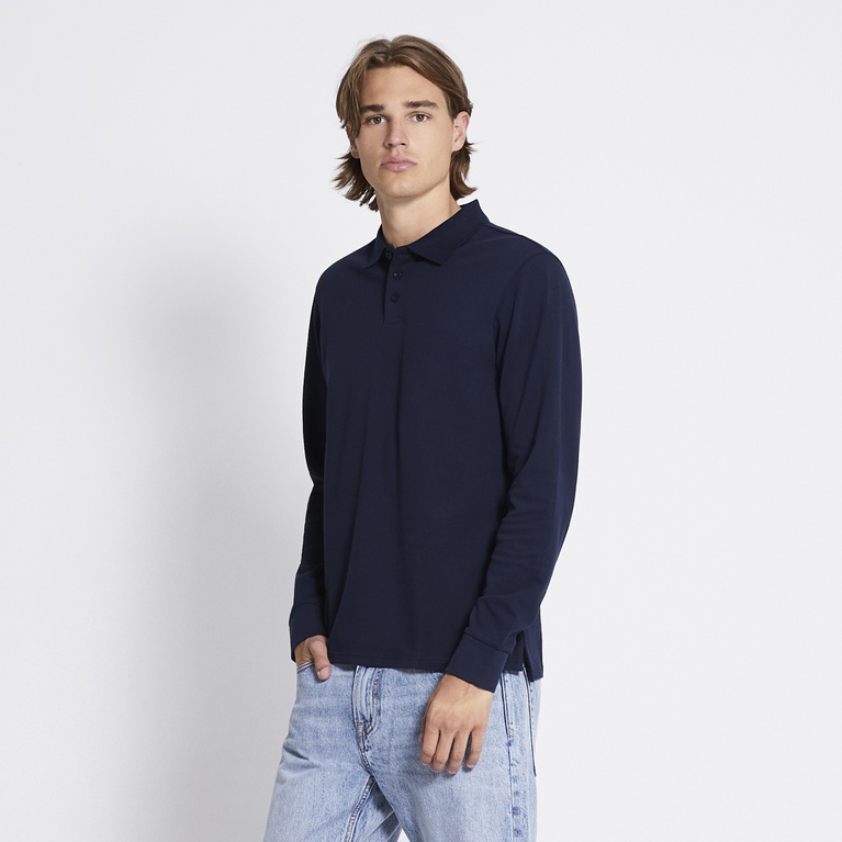 Long sleeve polo shirt "Aiden"